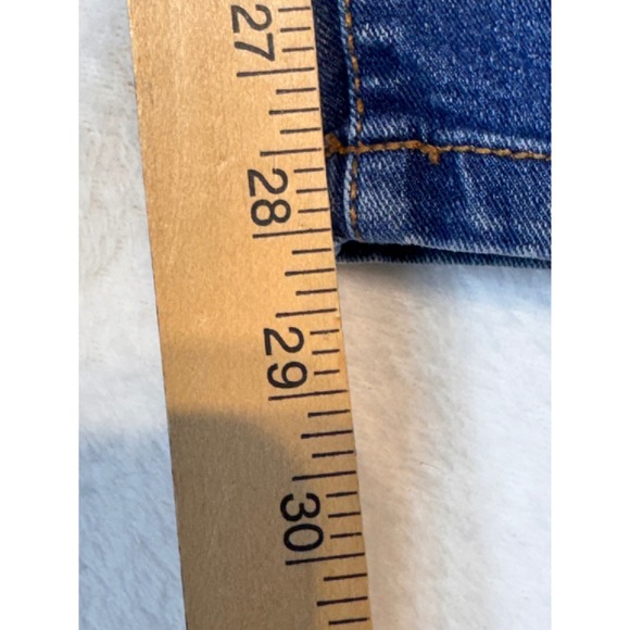Route 66 Skinny Jeans Women 14 Blue Excellent Stretch Medium Wash Mid Rise - Picture 6 of 7